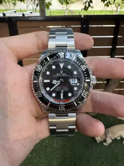 MINT 2022 PAPERS ROLEX SEA-DWELLER 50TH-ANNIVERSARY RED 43MM MK2 126600 BOX