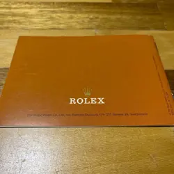 [Japan Used Watch] 3720 Rare Must-See Rolex Explorer Booklet Instruction Manual