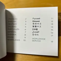 [Japan Used Watch] 3913 Rare Must-See Rolex Worldwide Service Booklet Card Case