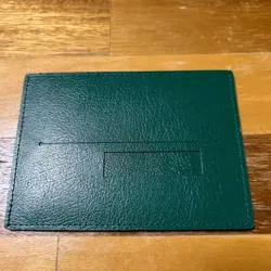 [Japan Used Watch] 3913 Rare Must-See Rolex Worldwide Service Booklet Card Case