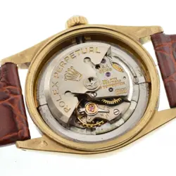 ROLEX Oyster perpetual 6551 vintage K18YG Cal.1130 Automatic Boy's I#136807