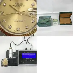 ROLEX DATEJUST U# 16233 Yellow Gold  #013