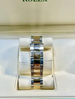 ROLEX SUBMARINER 40MM 16613 TWO-TONE BLUE DIAL WATCH
