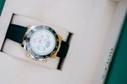 ROLEX DAYTONA 116518LN 18K YELLOW GOLD WHITE DIAL BOX & PAPERS 2021