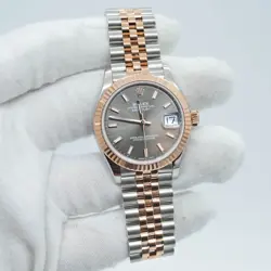 ROLEX DATEJUST 31MM GRAY INDEX DIAL 278271