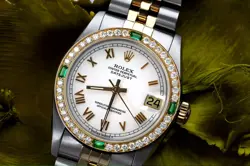 DIAMONDS EMERALDS WHITE