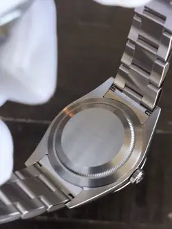 MINT Rolex Explorer I Black 39mm MK2 LUME Stainless Steel Oyster Watch 214270