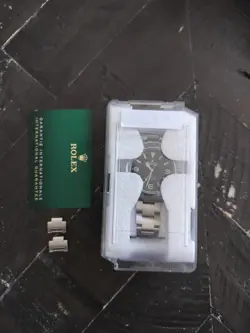 MINT Rolex Explorer I Black 39mm MK2 LUME Stainless Steel Oyster Watch 214270