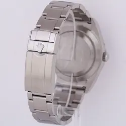 MINT Rolex Explorer I Black 39mm MK2 LUME Stainless Steel Oyster Watch 214270