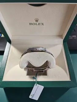 MINT Rolex Explorer I Black 39mm MK2 LUME Stainless Steel Oyster Watch 214270