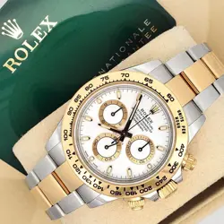 GOLD/STEEL WATCH 116503