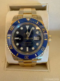 SUBMARINER 116618LB YELLOW