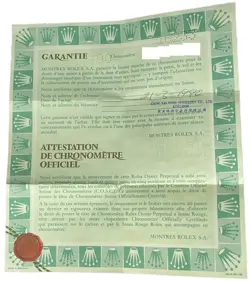WITH ROLEX PAPERS