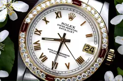 RUBY DIAMOND BEZEL