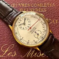 ROLEX MARCONI VINTAGE ANTIQUE WHITE DIAL MANUAL WINDING WATCH 1930'S
