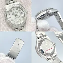 Rolex Datejust 26mm 79190 Silver Diamond Dot Dial & Diamond Bezel Box