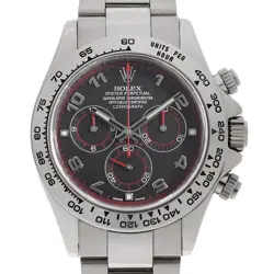 ROLEX DAYTONA 116509 BLACK ARABIAN F NUMBER SECOND HAND MENS