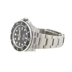 USED ROLEX Submariner Non Date 114060 Black Case: 40mm Men's Watch #112024