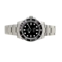 USED ROLEX Submariner Non Date 114060 Black Case: 40mm Men's Watch #112024