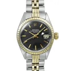 ROLEX OYSTER PERPETUAL DATE 26MM LADIES WATCH FROM JAPAN G0124