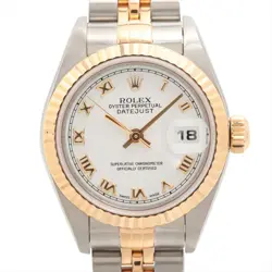 ROLEX DATEJUST 79173 SS×YG AT WHITE DIAL