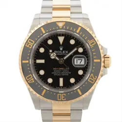 ROLEX SEA-DWELLER 126603 SS×YG AT BLACK DIAL 1 EXTRA LINK