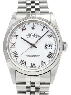 ROLEX DATE JUST 16234 P MEN'S AUTOMATIC #T112