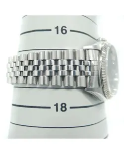Pre Loved Rolex Datejust Oyster Perpetual Watch  -  Watches  - Black  One Size