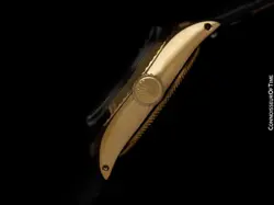 1970 ROLEX OYSTER PERPETUAL Ladies Vintage 18K Gold Watch - Mint with Warranty