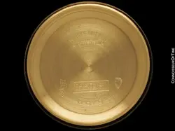 1970 ROLEX OYSTER PERPETUAL Ladies Vintage 18K Gold Watch - Mint with Warranty