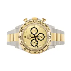 Rolex Cosmograph Daytona Stainless Steel & Gold Gold Dial 40mm 126503 Full Set