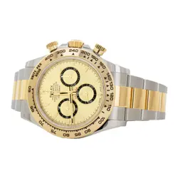 Rolex Cosmograph Daytona Stainless Steel & Gold Gold Dial 40mm 126503 Full Set