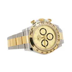 Rolex Cosmograph Daytona Stainless Steel & Gold Gold Dial 40mm 126503 Full Set