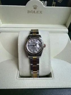 DATEJUST WHITE MOTHER