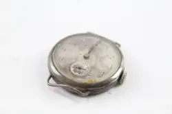 SILVER CASED WATCH