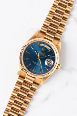 DAY-DATE 18238 BLUE