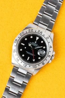 1991 ROLEX EXPLORER II 16570 BLACK DIAL