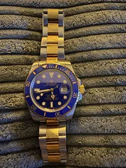 ROLEX SUBMARINER BLUE MEN'S WATCH - 126613LB