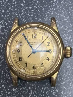 1940's Oyster (Rolex) Centregraph 17 Jewel  Ref.# 3478 Manual 29mm Watch Runs