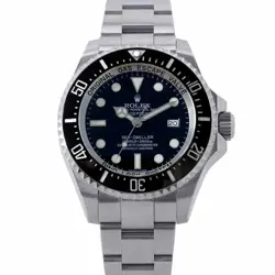 ROLEX SEA-DWELLER DEEPSEA 44MM STAINLESS STEEL BLACK DIAL 116660