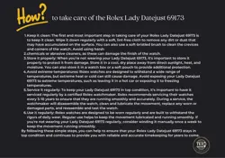 ~ROLEX WATCH WOMENS DATEJUST 18K GOLD STEEL WHITE DIAL DIAMOND BEZEL 26MM 69173