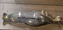 GOLD STAINLESS WATCH