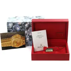 Rolex Datejust President Midsize Yellow Gold Ladies Watch 78278 Box Papers