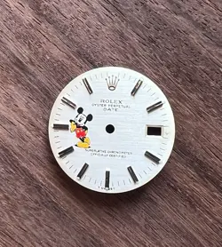 SILVER LINEN WATCH