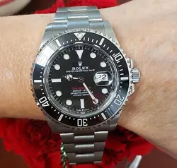 SEA-DWELLER STAINLESS RED