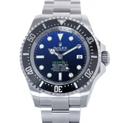 ROLEX SEA-DWELLER DEEPSEA 44MM STAINLESS STEEL DBLUE DIAL 136660