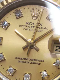 ROLEX DATEJUST 10P DIAMOND 69173G WOMEN'S AUTOMATIC