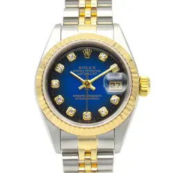 ROLEX DATEJUST 10P DIAMOND AUTOMATIC WATCH