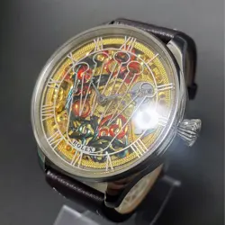 Rolex Marriage Watch Skeleton wristWatch Men Vintage Antique 48mm Custom Used JP