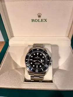 ROLEX SEA-DWELLER 50TH-ANNIVERSARY RED 43MM MK2 126600 BOX